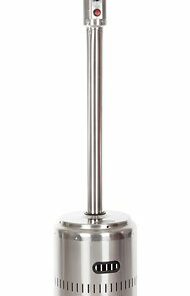 Fire Sense - Commercial Patio Heater - Silver