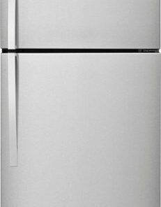 Whirlpool - 19.3 Cu. Ft. Top-Freezer Refrigerator - Monochromatic Stainless Steel