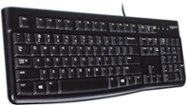 Logitech - K120  Full-size Wired Membrane Keyboard for PC with Spill-Resistant Design - Black