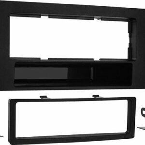 Metra - Dash Kit for Select 2004-2010 Volkswagen Touareg DIN - Black