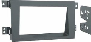 Metra - Dash Kit for Select 2009-2014 Honda Ridgeline DDIN - Gray