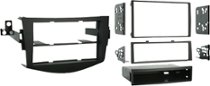 Metra - Dash Kit for Select 2006-2012 Toyota RAV4 DIN DDIN - Black