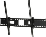 Peerless-AV - SmartMount Tilt Display Wall Mount For Most 60" - 98" Flat Panel Displays - Semi-gloss Black