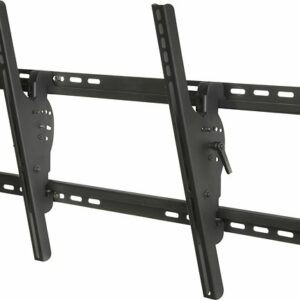 Peerless-AV - SmartMount Tilt TV Display Wall Mount For Most 39" - 80" TVs,Flat Panel Displays - Semi-gloss Black