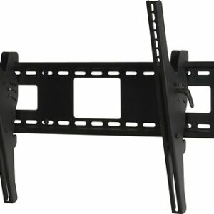 Peerless-AV - SmartMount Tilt Display Wall Mount For Most 46" - 90" Flat Panel Displays - Semi-gloss Black