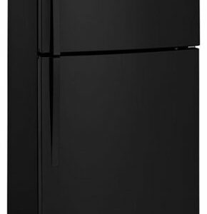 Whirlpool - 21.3 Cu. Ft. Top-Freezer Refrigerator - Black