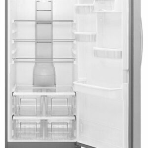 Whirlpool - SideKicks 17.7 Cu. Ft. Refrigerator - Monochromatic Stainless Steel