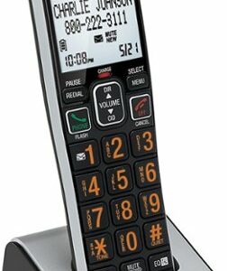 AT&T - CL80113 DECT 6.0 Cordless Expansion Handset Only - Multi