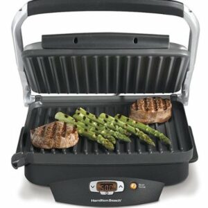 Hamilton Beach - Steak Lover's Indoor Grill - Black