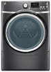 GE - 7.5 Cu. Ft. 10-Cycle Steam Electric Dryer - Diamond Gray