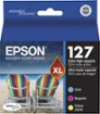 Epson - 127 XL 3-Pack High-Yield Ink Cartridges - Cyan/Magenta/Yellow