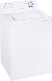 GE - 3.3 Cu. Ft. 12-Cycle Washer - White