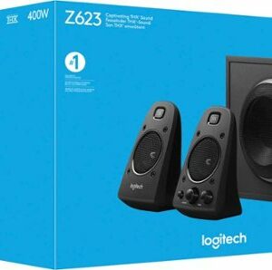 Logitech - Z623 2.1 Speaker System (3-Piece) - Black