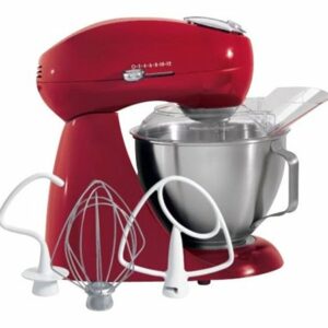 Hamilton Beach - Eclectrics All-Metal Stand Mixer - Red