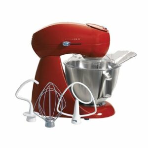 Hamilton Beach - Eclectrics All-Metal Stand Mixer - Red