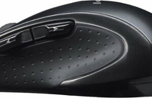 Logitech - MK550 Ergonomic Full-size Wireless Keyboard and Mouse Bundle for PC - Black