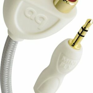 AudioQuest - FLX-MINI Mini-to-RCA Adapter - White