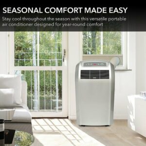 Whynter - 400 Sq. Ft. Portable Air Conditioner - Platinum