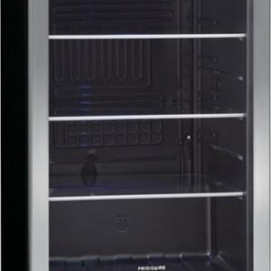 Frigidaire - 138-Can Beverage Center - Stainless Steel