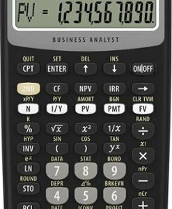 Texas Instruments - BA-II Plus Adv. Financial Calculator - Black