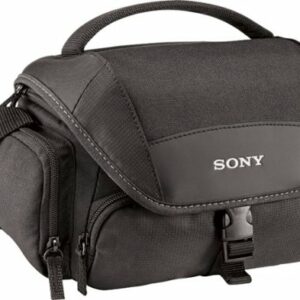 Sony - LCSU21 Soft Carrying Case - Black