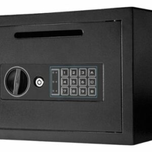 Barska - Compact Keypad Depository Safe - Black