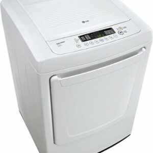 LG - 7.3 Cu. Ft. 9-Cycle Ultralarge-Capacity Gas Dryer - White