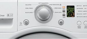 LG - 3.7 Cu. Ft. 7-Cycle Large Capacity Washer - White