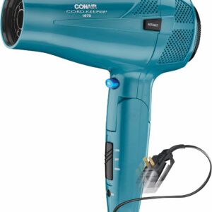 Conair - Cord-Keeper 1875W Ionic Conditioning Styler/Hair Dryer - Blue