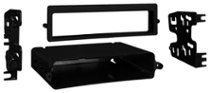 Metra - Dash Kit for Select 1990-1996 Chevrolet Corvette DIN DDIN - Black