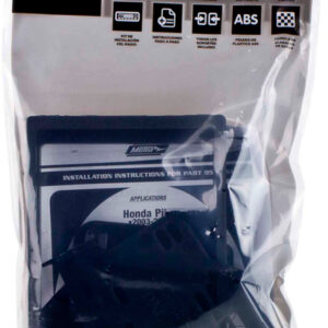 Metra - Dash Kit for Select 2003-2008 Honda Pilot DDIN - Black