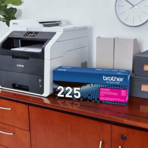 Brother - TN225M High-Yield Toner Cartridge - Magenta