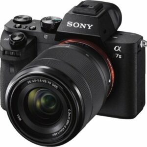 Sony - Alpha a7 II Full-Frame Mirrorless Video Camera with 28-70mm Lens - Black