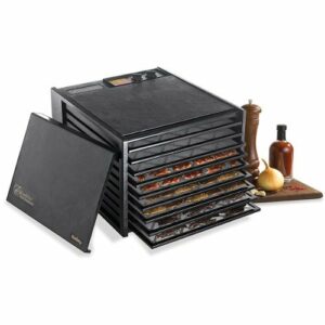 Excalibur - 9-Tray Food Dehydrator with 26-HR Timer and Adjustable Thermostat - Black