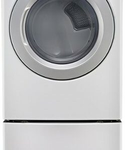 LG - 7.3 Cu. Ft. 7-Cycle Ultralarge-Capacity Gas Dryer - White