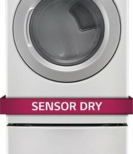 LG - 7.3 Cu. Ft. 7-Cycle Ultralarge-Capacity Electric Dryer - White