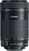 Canon - EF-S55-250mm F4-5.6 IS STM Telephoto Zoom Lens for EOS DSLR Cameras - Black