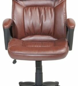 Serta - Executive Office Chair - Cognac Brown