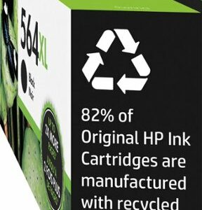 HP - 564XL High-Yield Ink Cartridge - Black