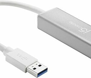 j5create - USB 3.0 Gigabit Ethernet Adapter - Silver