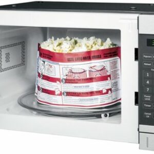 GE - 0.7 Cu. Ft. Compact Microwave - Stainless Steel