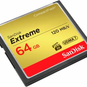 SanDisk - Extreme 64GB CompactFlash (CF) Memory Card