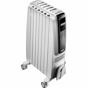 De'Longhi - Dragon4 1,500-Watt Electric Heater - Ice White