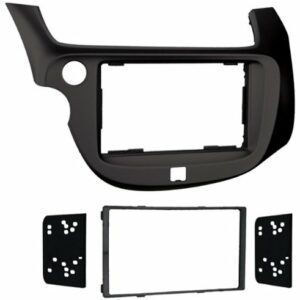 Metra - Dash Kit for Select 2009-2013 Honda Fit DDIN - Matte Black