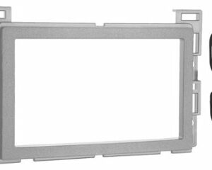 Metra - Dash Kit for Select 2005-2012 Chevrolet Malibu - Silver