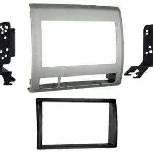 Metra - Dash Kit for Select 2005-2011 Toyota Tacoma DDIN - Textured Gray