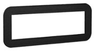 Metra - Dash Trim Ring for Select 1999-2009 Bentley Arnage DIN - Black