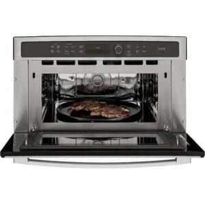 GE Profile - Advantium 30" Built-In Single Electric Wall Oven - Stainless Steel