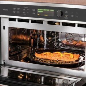 GE Profile - Advantium 30" Built-In Single Electric Wall Oven - Stainless Steel