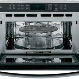 GE Profile - Advantium 30" Built-In Single Electric Wall Oven - Stainless Steel